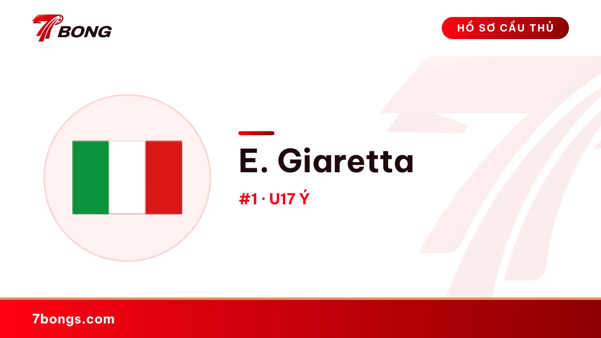 E. Giaretta — U17 Ý