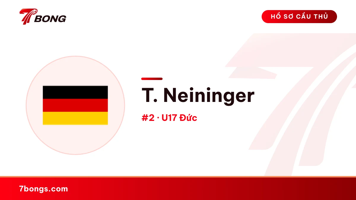 T. Neininger — U17 Đức