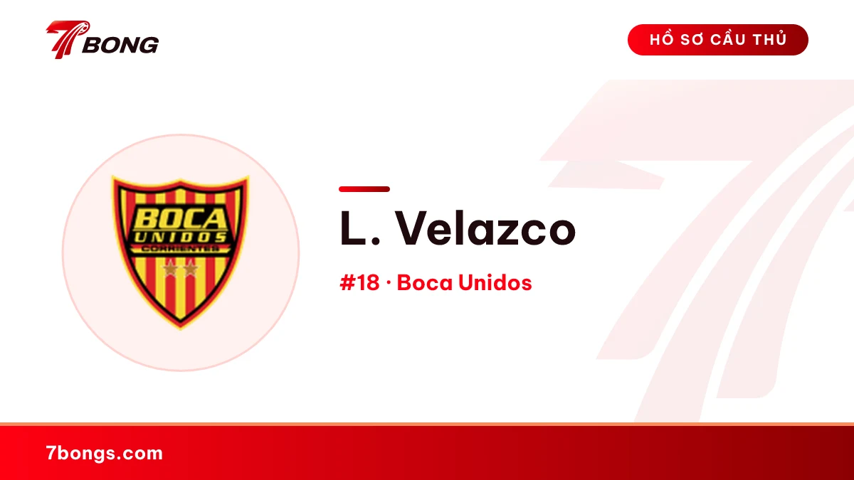 L. Velazco — Boca Unidos