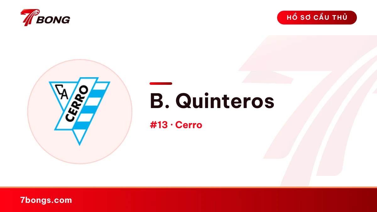 B. Quinteros — Cerro