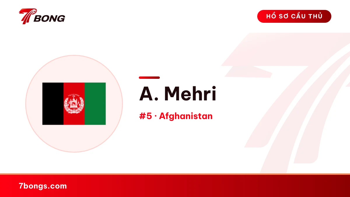 A. Mehri — Afghanistan