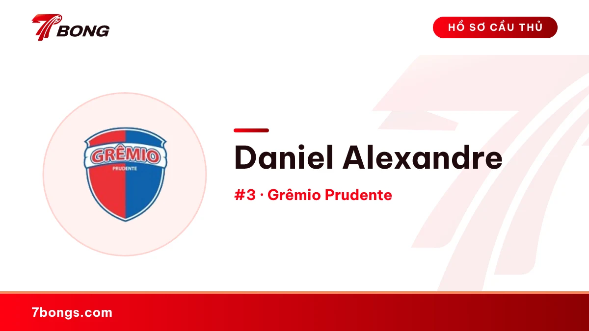 Daniel Alexandre — Grêmio Prudente