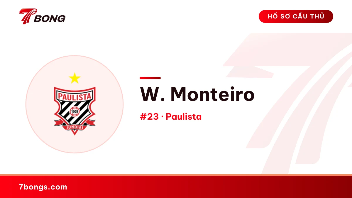 W. Monteiro — Paulista