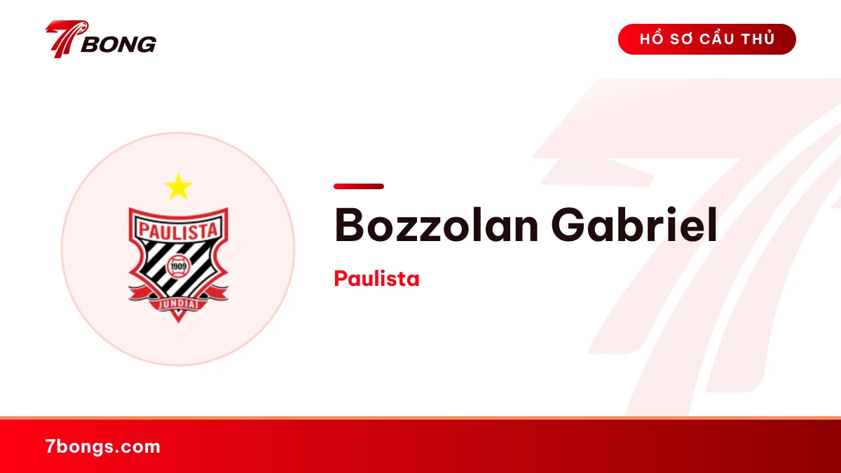 Bozzolan Gabriel — Paulista