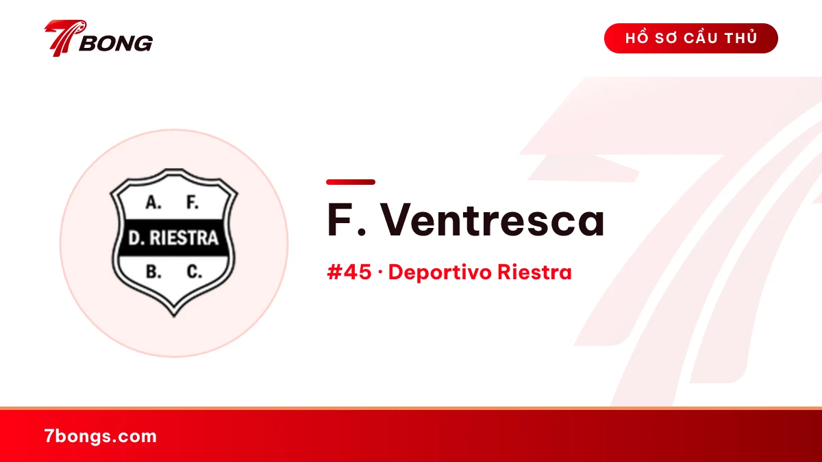 F. Ventresca — Deportivo Riestra