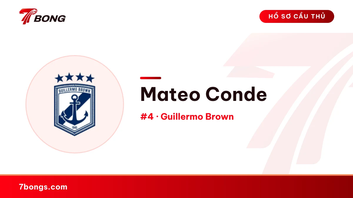 Mateo Conde — Guillermo Brown