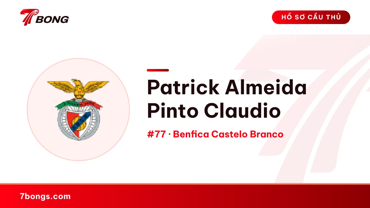 Patrick Almeida Pinto Claudio — Benfica Castelo Branco