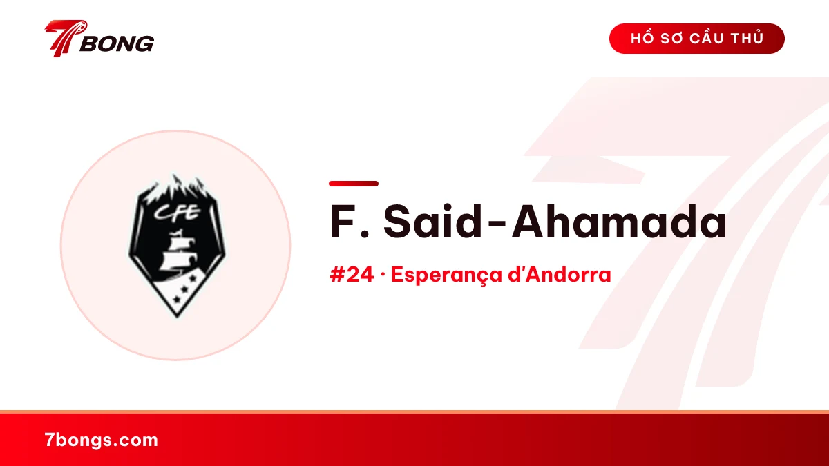 F. Said-Ahamada — Esperança d'Andorra