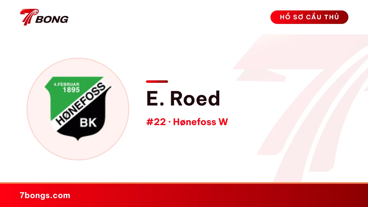 E. Roed — Hønefoss W