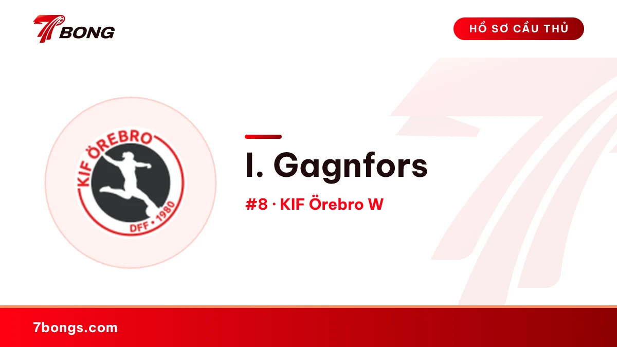 I. Gagnfors — KIF Örebro W