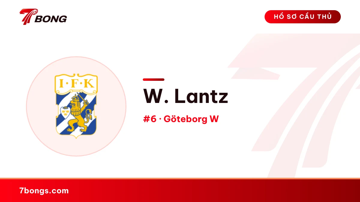 W. Lantz — Göteborg W