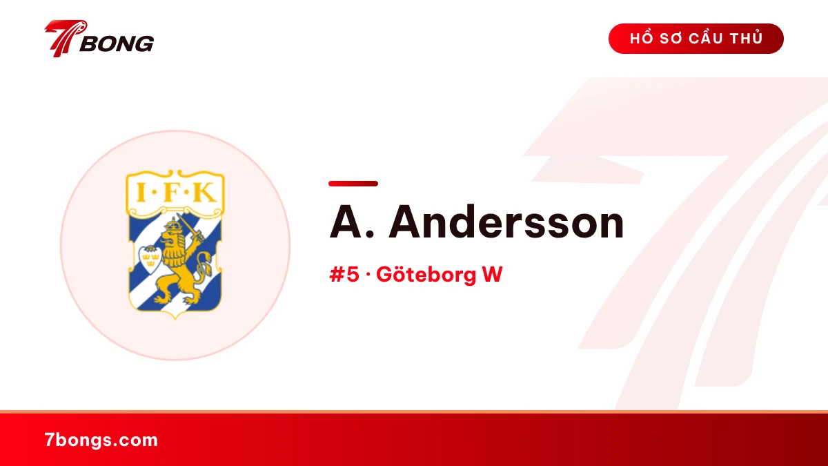 A. Andersson — Göteborg W