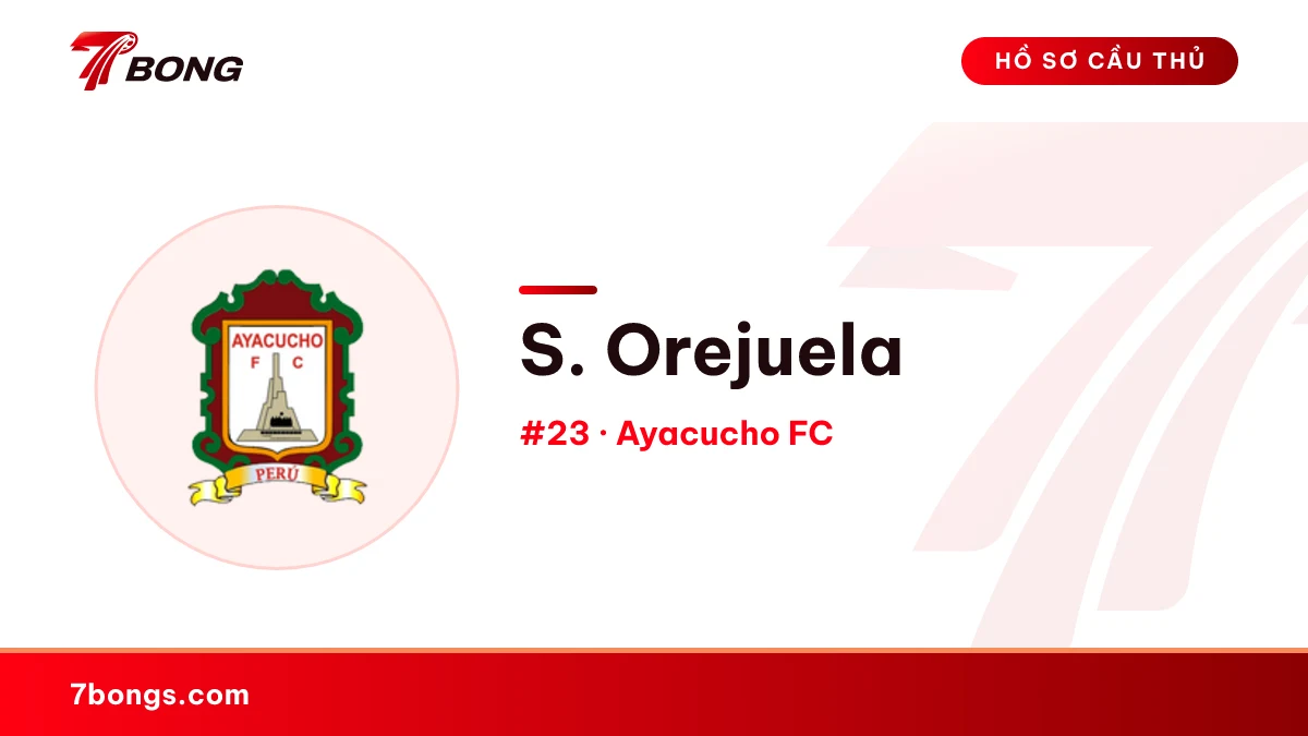 S. Orejuela — Ayacucho FC