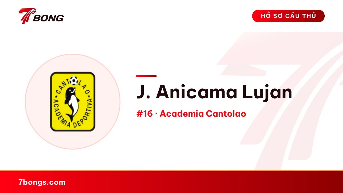 J. Anicama Lujan — Academia Cantolao