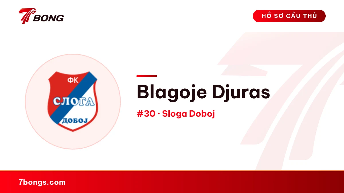 Blagoje Djuras — Sloga Doboj