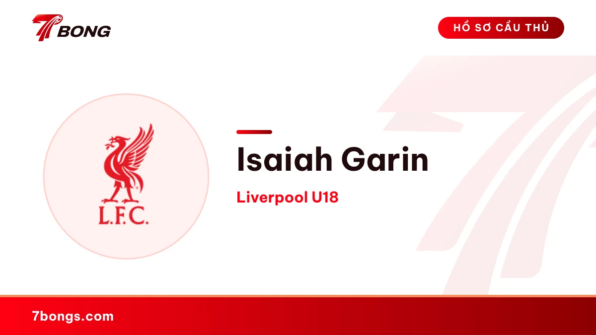 Isaiah Garin — Liverpool U18