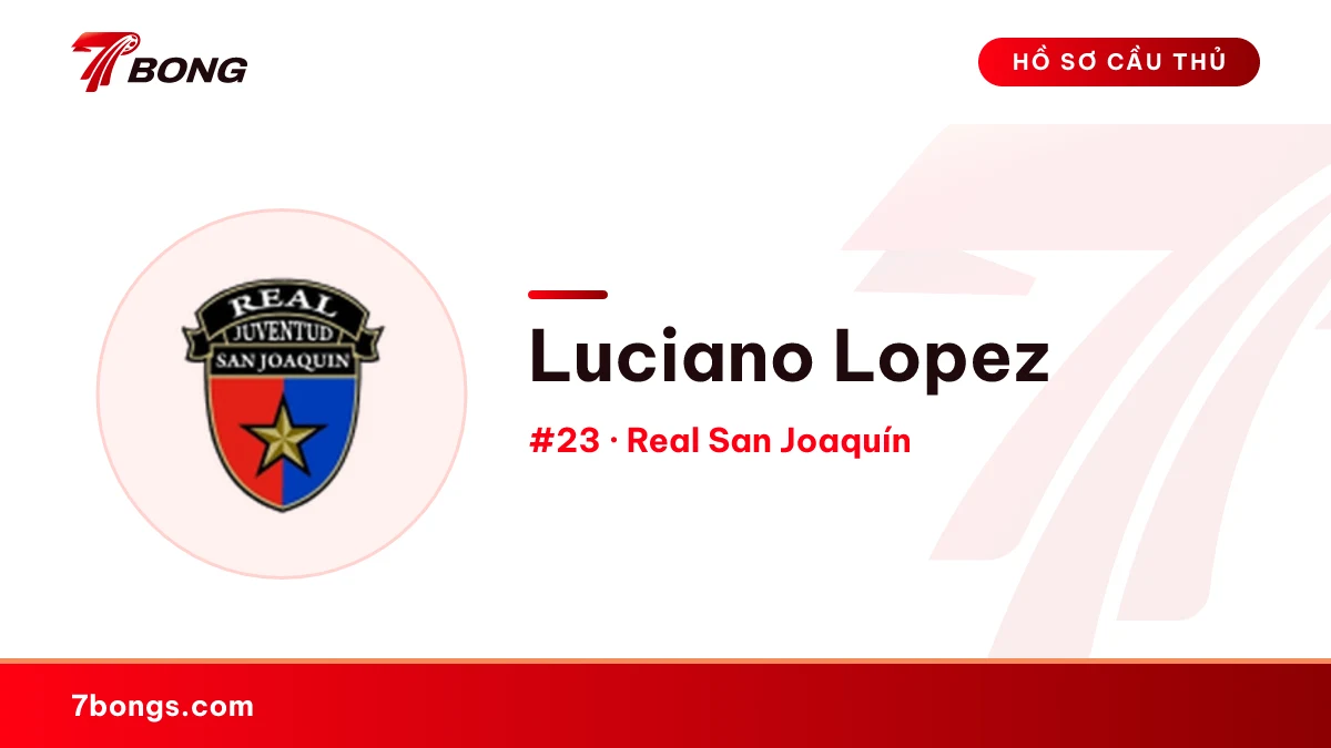 Luciano Lopez — Real San Joaquín