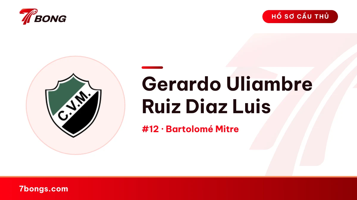 Gerardo Uliambre Ruiz Diaz Luis — Bartolomé Mitre
