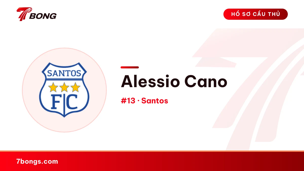 Alessio Cano — Santos