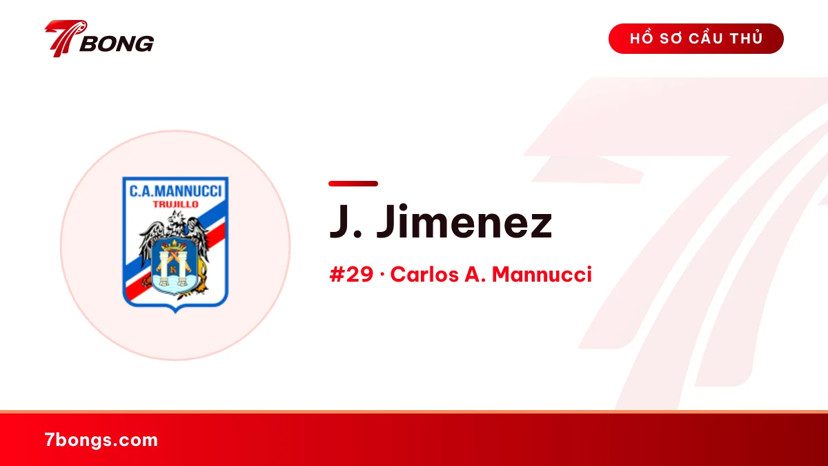 J. Jimenez — Carlos A. Mannucci