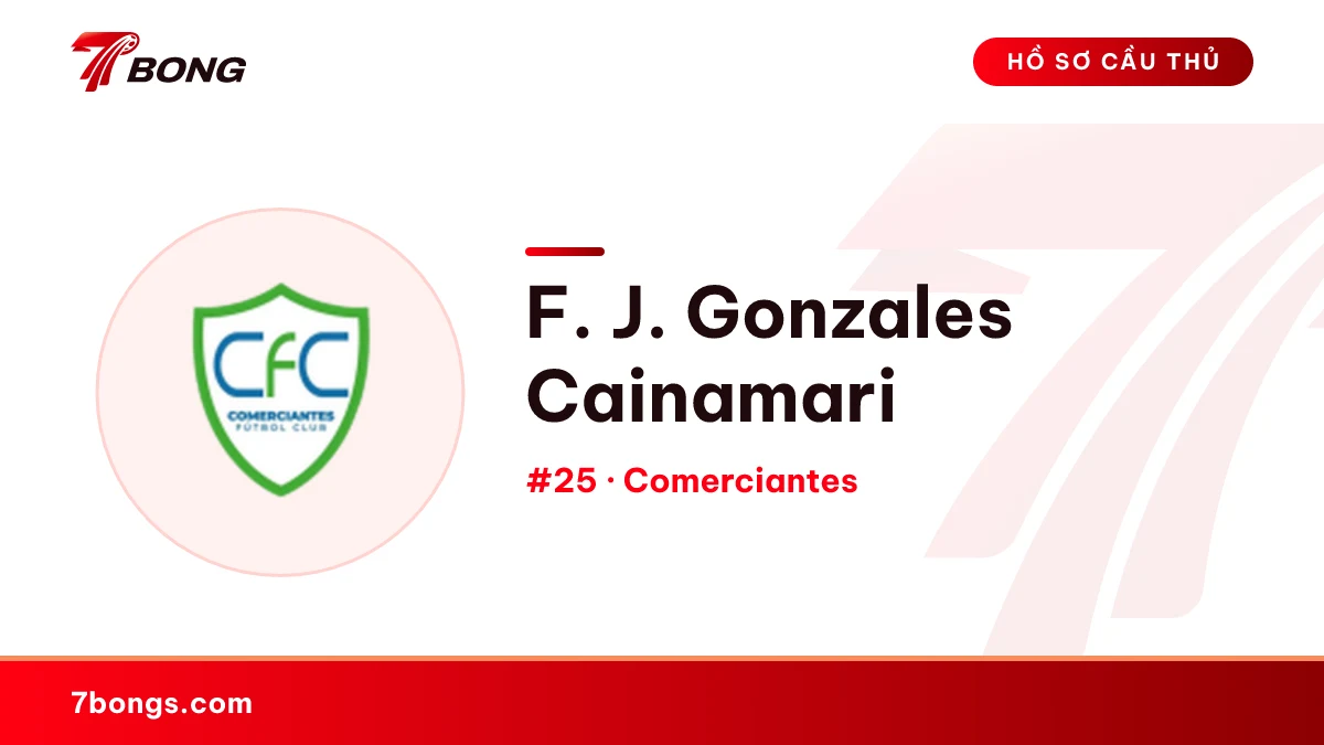 F. J. Gonzales Cainamari — Comerciantes