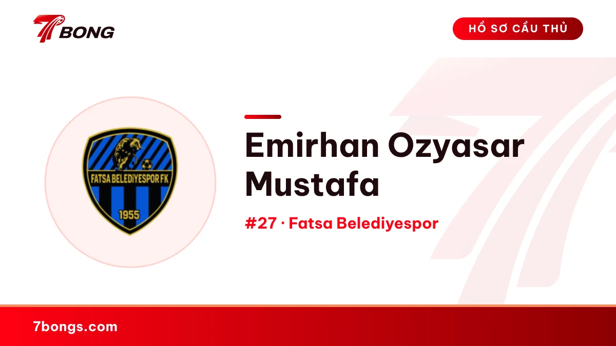Emirhan Ozyasar Mustafa — Fatsa Belediyespor