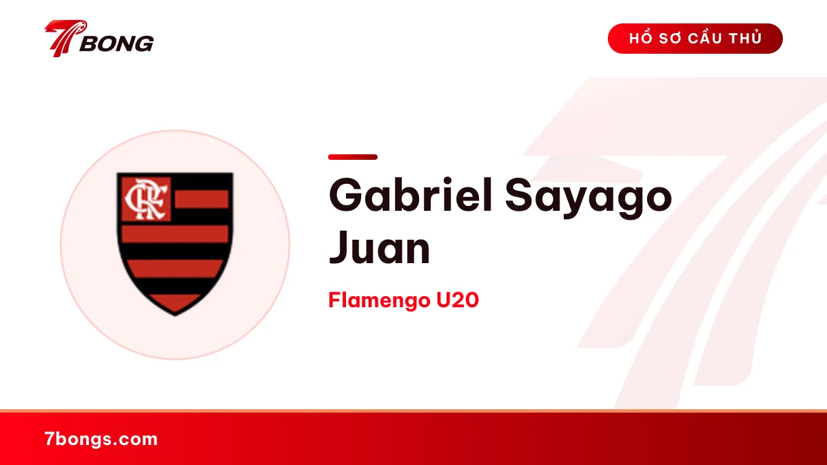 Gabriel Sayago Juan — Flamengo U20