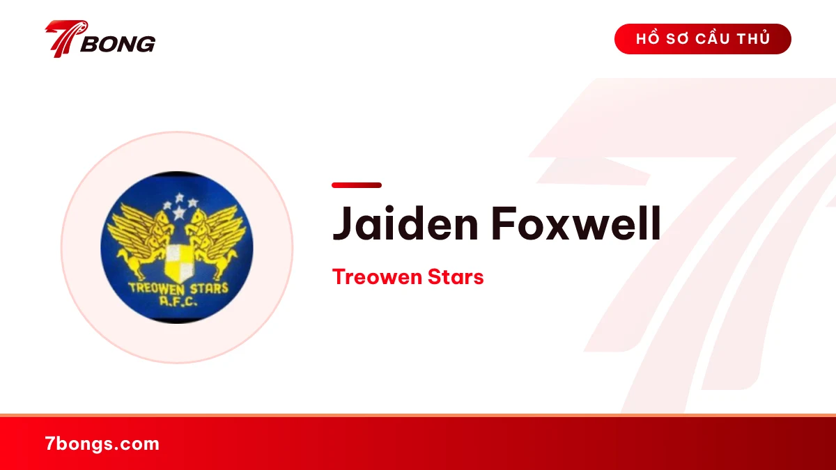 Jaiden Foxwell — Treowen Stars