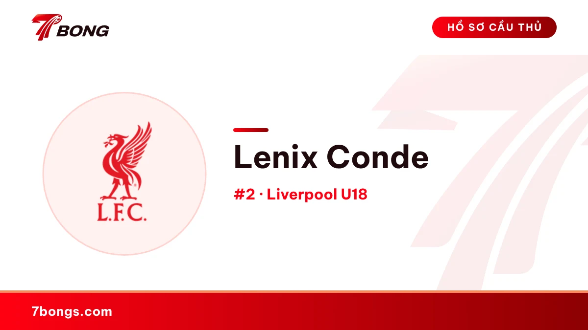 Lenix Conde — Liverpool U18