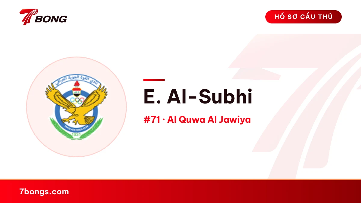 E. Al-Subhi — Al Quwa Al Jawiya