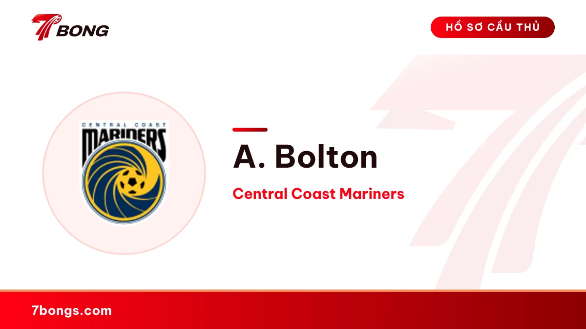 A. Bolton — Central Coast Mariners