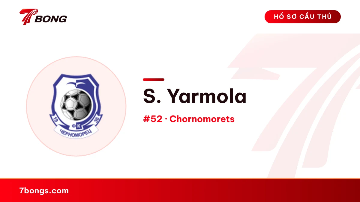 S. Yarmola — Chornomorets