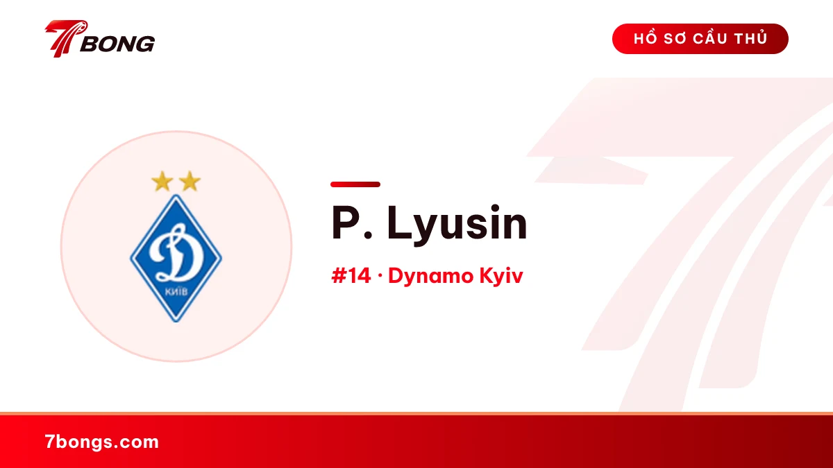 P. Lyusin — Dynamo Kyiv