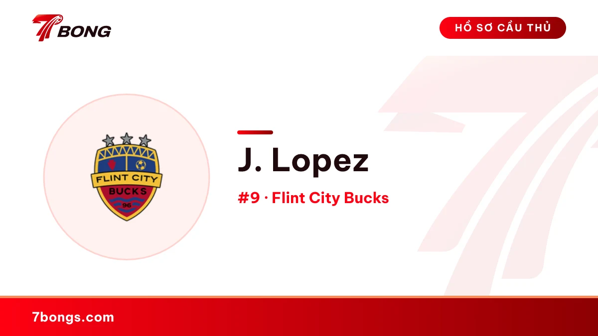J. Lopez — Flint City Bucks