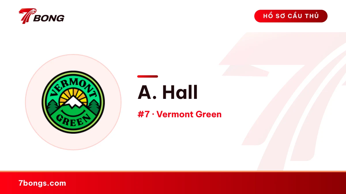 A. Hall — Vermont Green