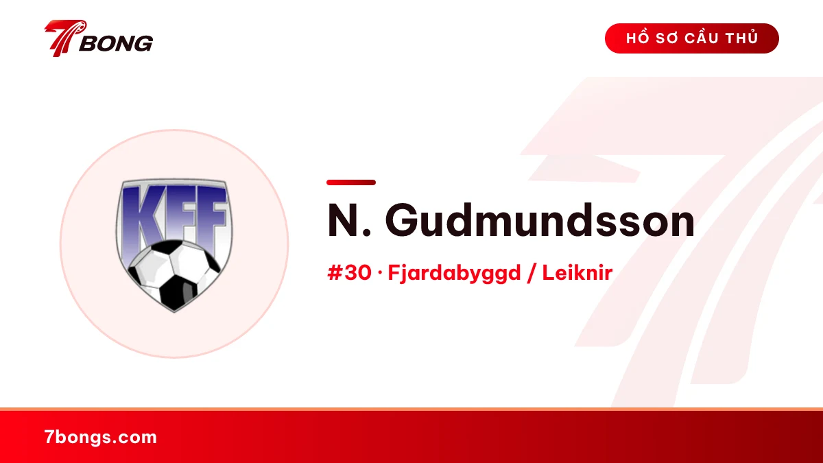 N. Gudmundsson — Fjardabyggd / Leiknir
