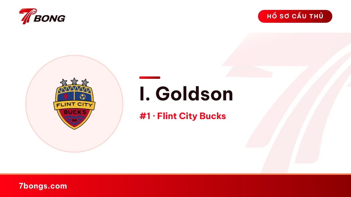 I. Goldson — Flint City Bucks