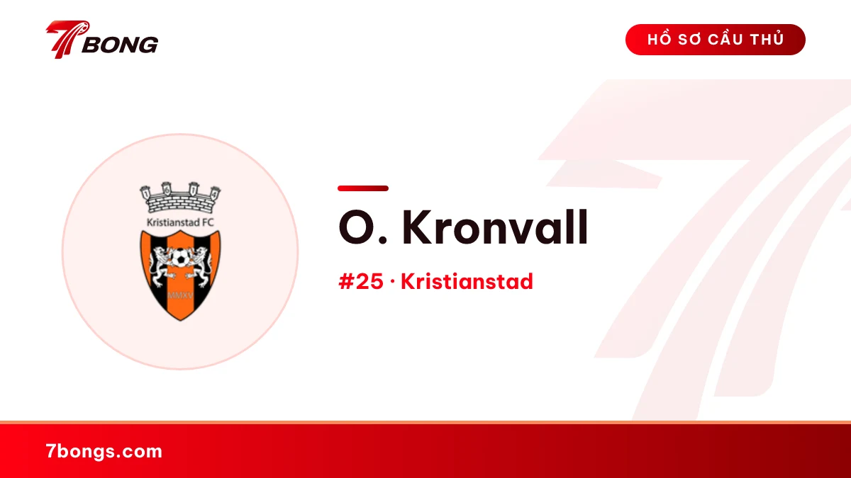 O. Kronvall — Kristianstad