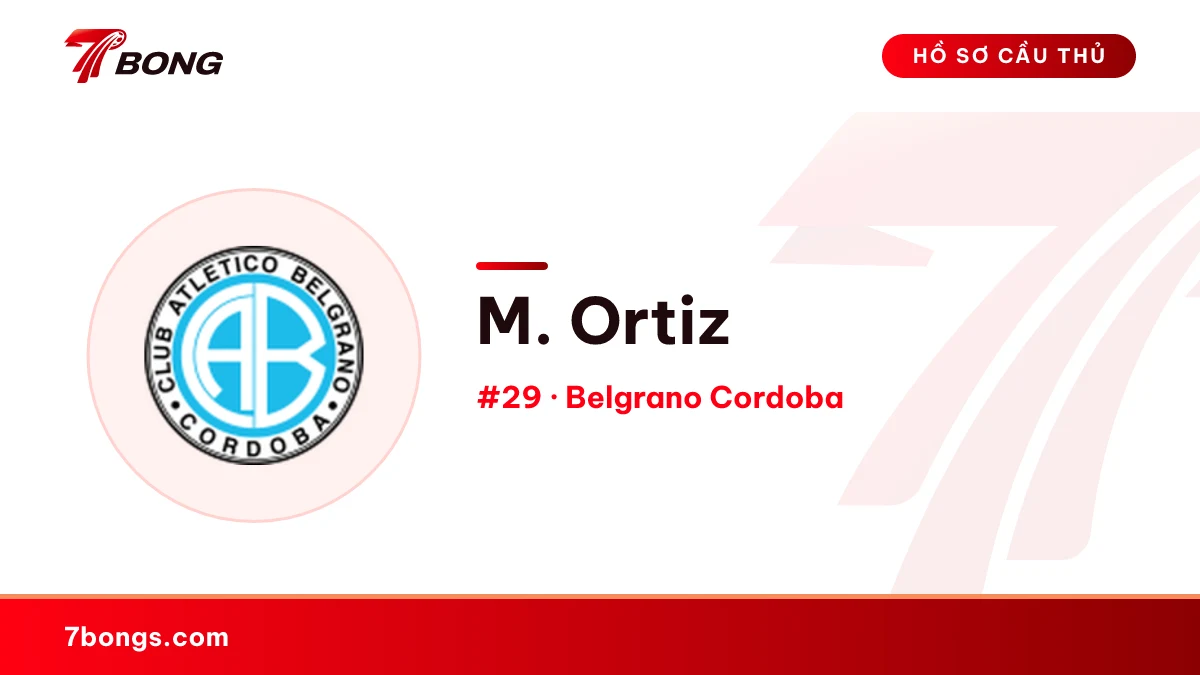 M. Ortiz — Belgrano Cordoba