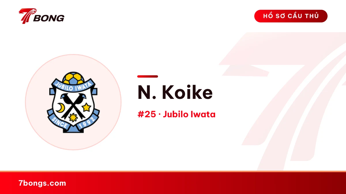 N. Koike — Jubilo Iwata