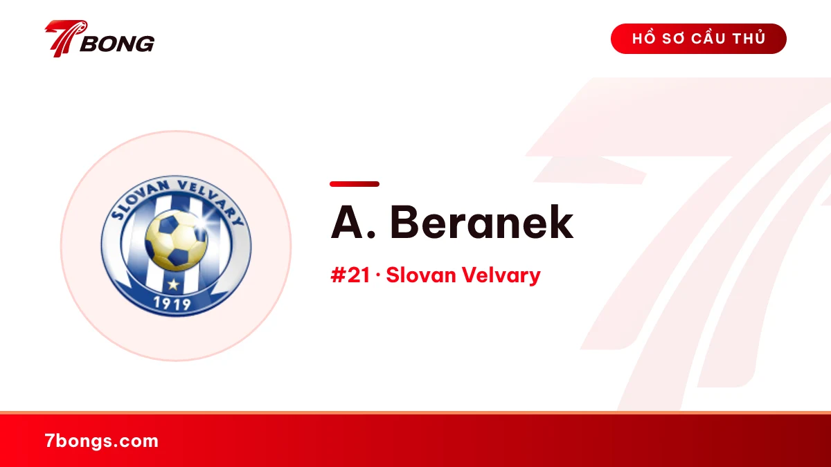 A. Beranek — Slovan Velvary