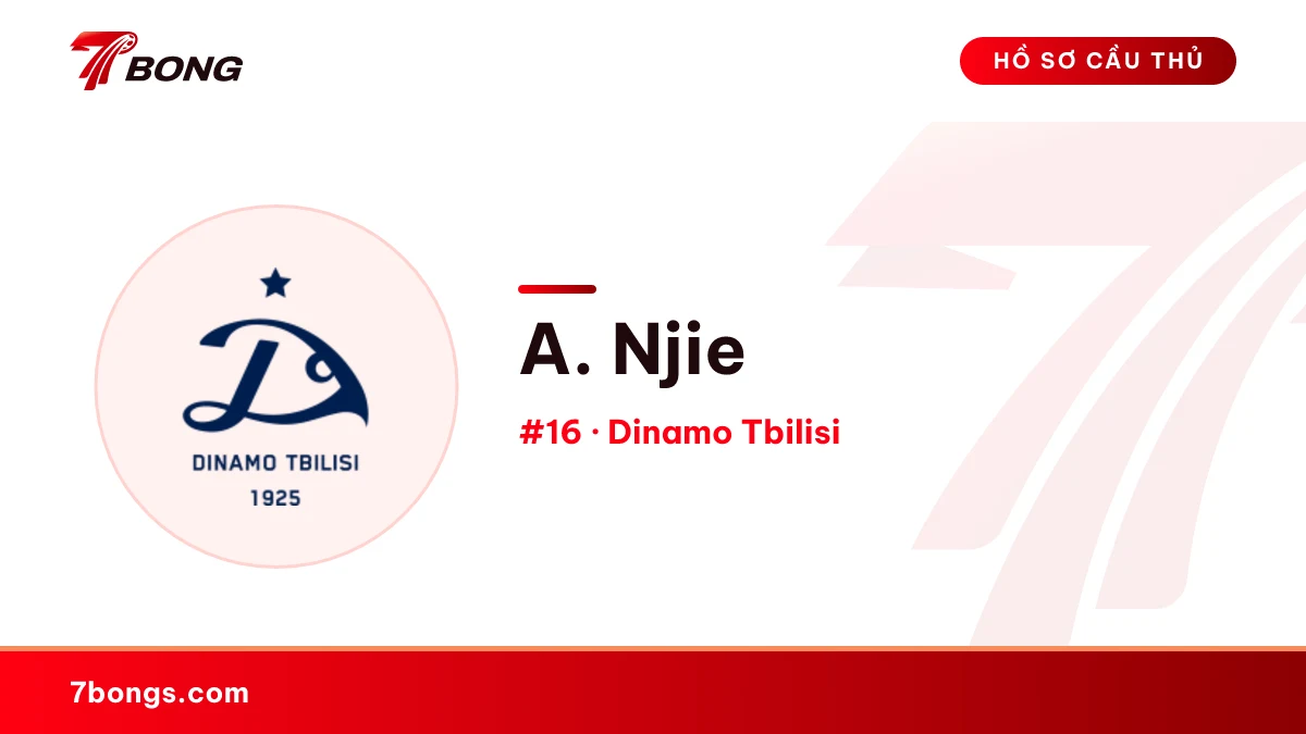 A. Njie — Dinamo Tbilisi