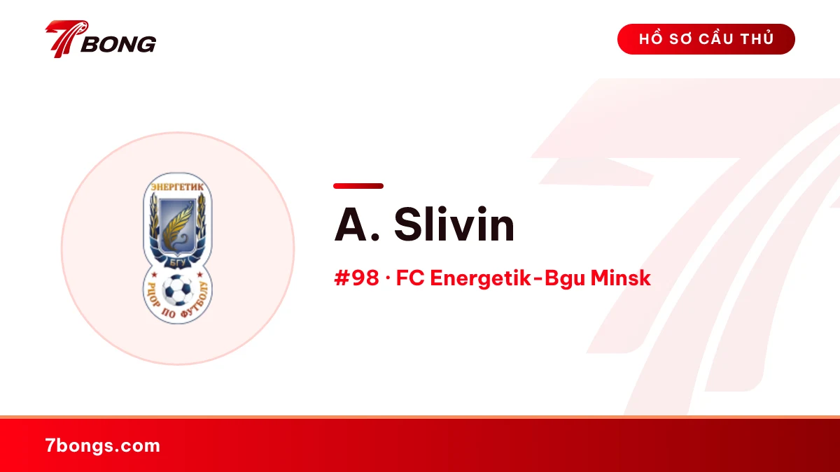 A. Slivin — FC Energetik-Bgu Minsk