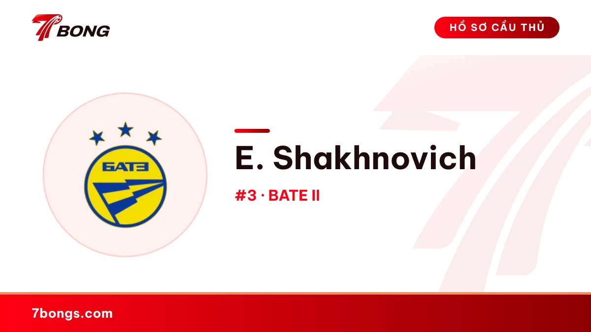E. Shakhnovich — BATE II