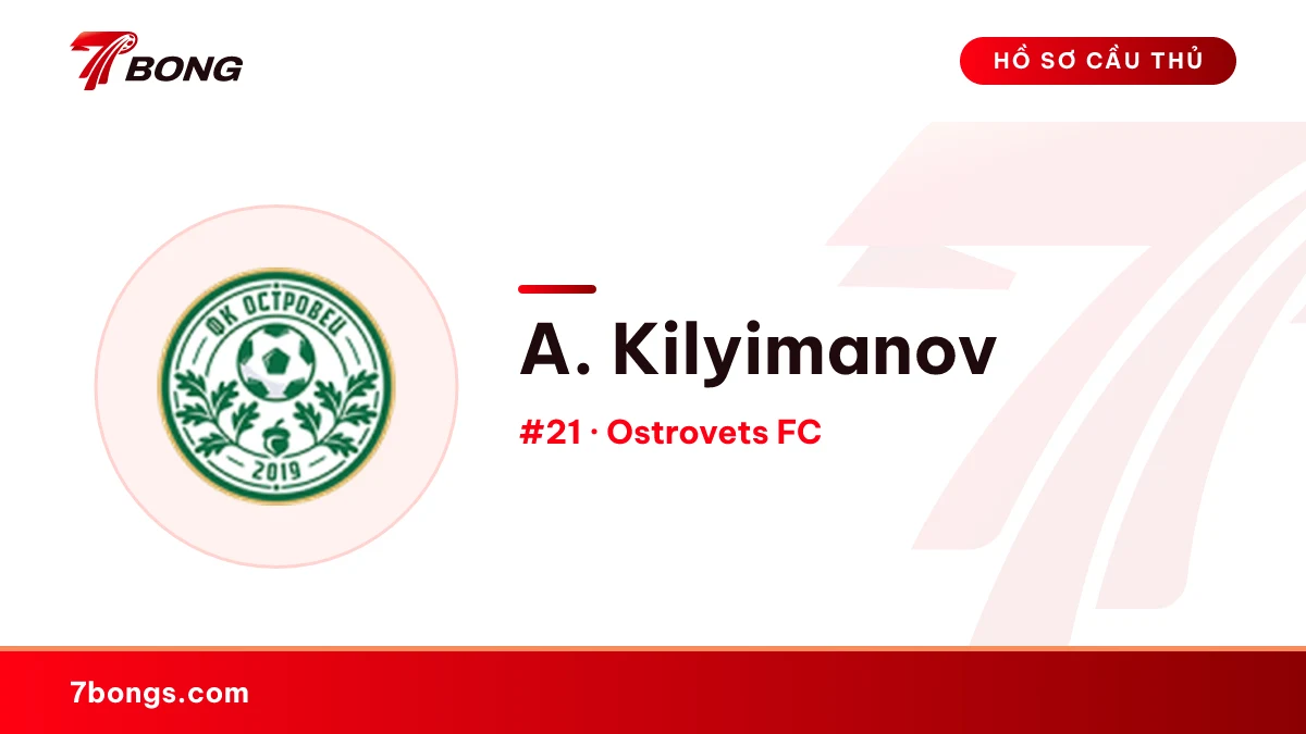 A. Kilyimanov — Ostrovets FC