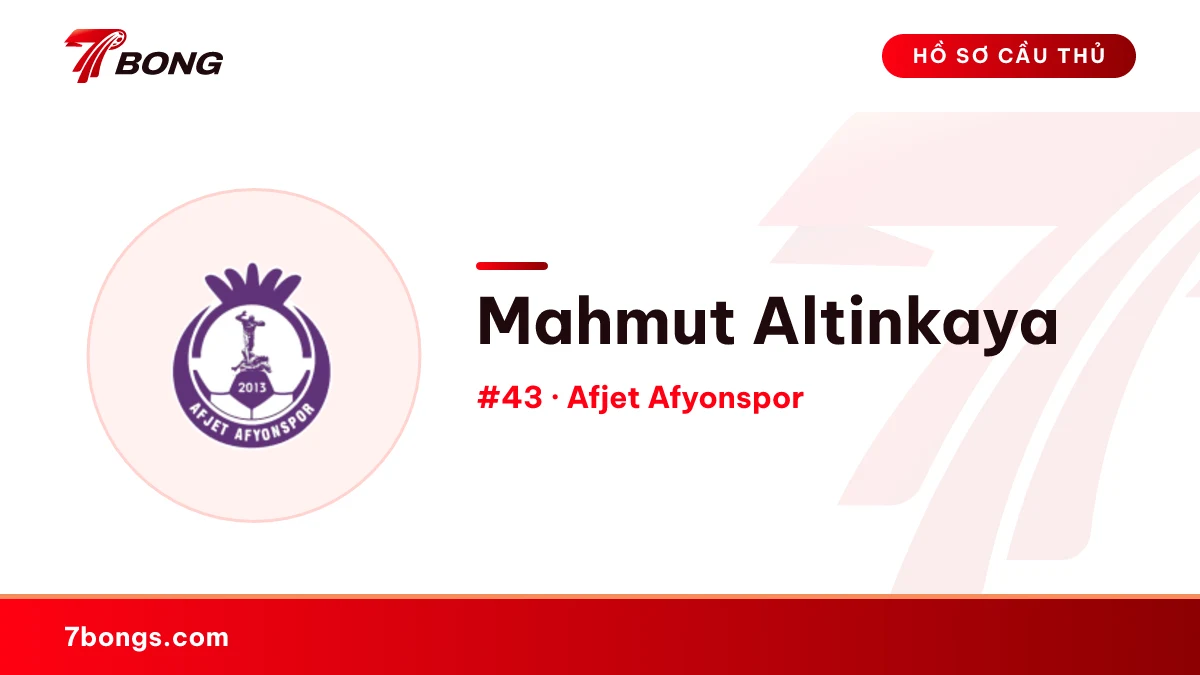 Mahmut Altinkaya — Afjet Afyonspor
