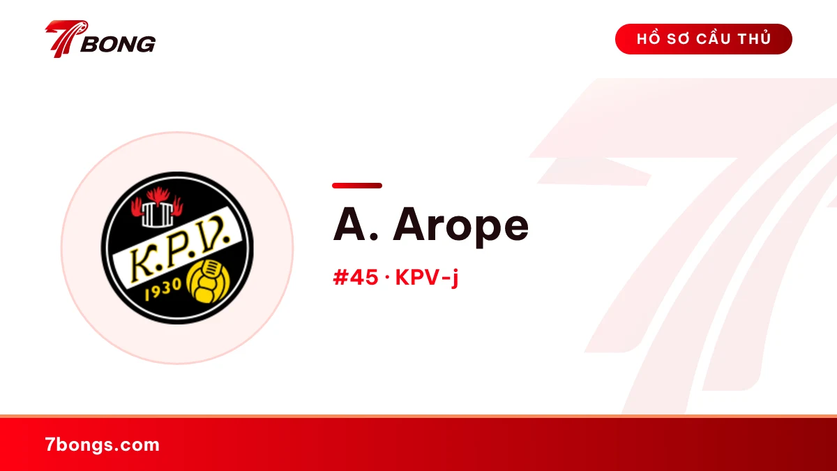 A. Arope — KPV-j