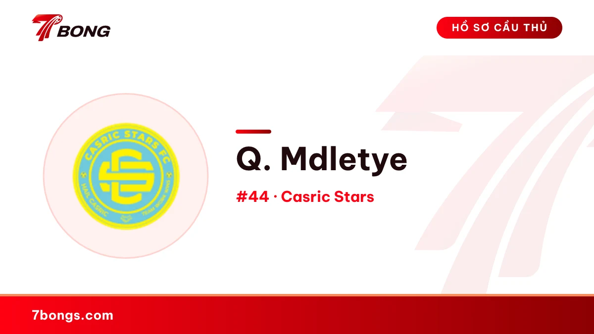 Q. Mdletye — Casric Stars