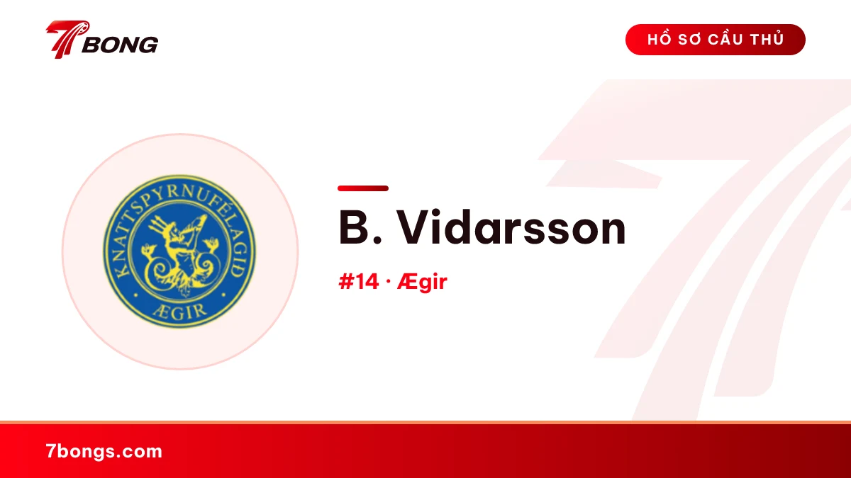 B. Vidarsson — Ægir