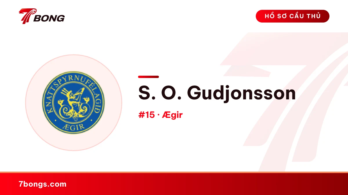 S. O. Gudjonsson — Ægir